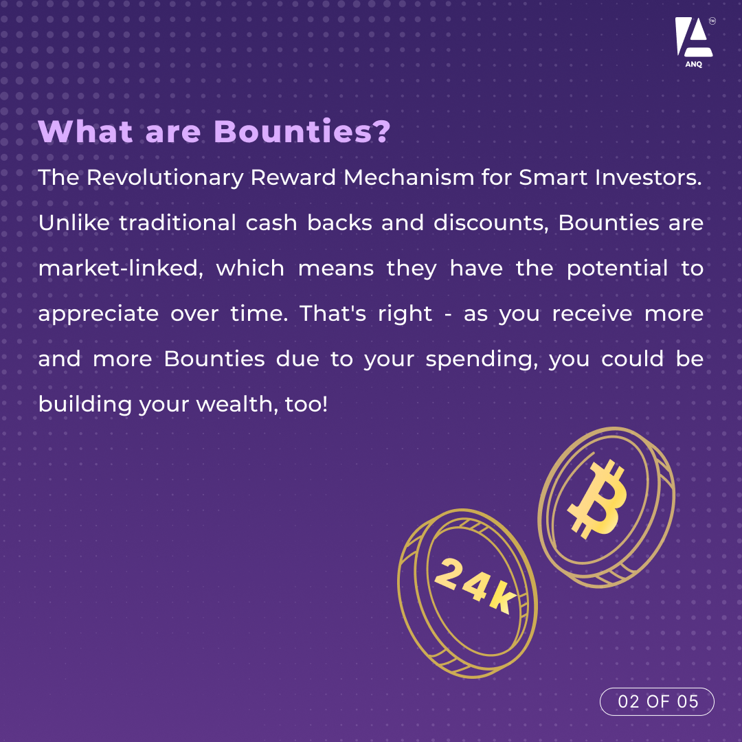 Gold and Bitcoin are on fire, and so are your Anq bounties!