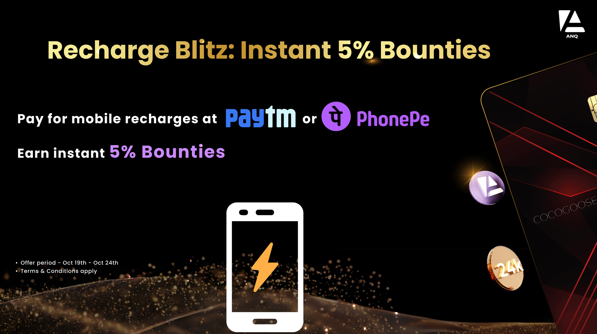 Recharge Blitz: 5% Bounties on Every Mobile Top-Up!