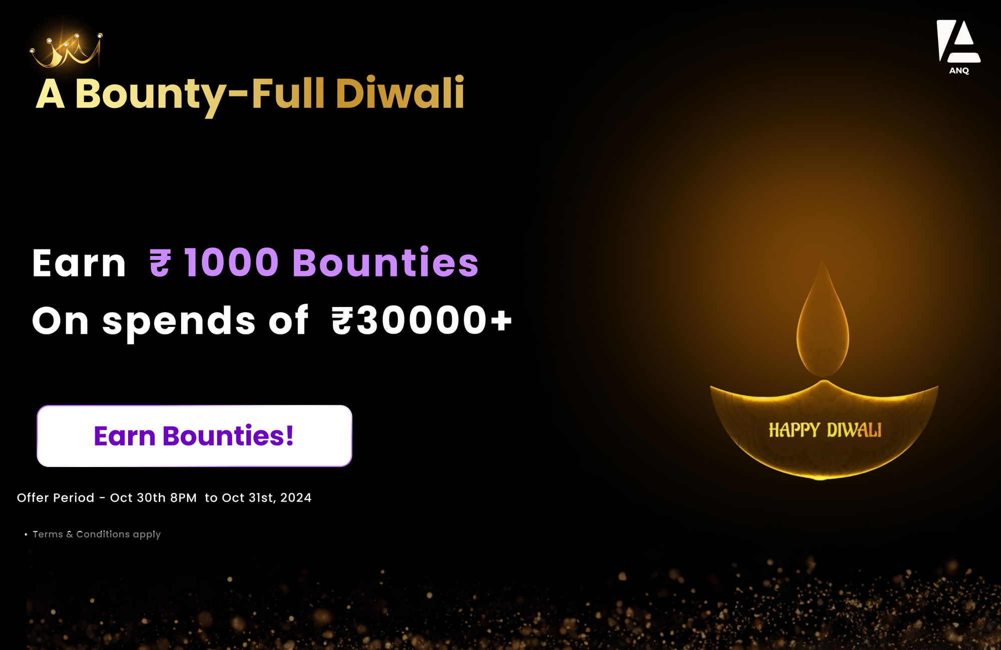 A Bounty-full Diwali: Earn ₹1,000 on Your Shopping Spree!