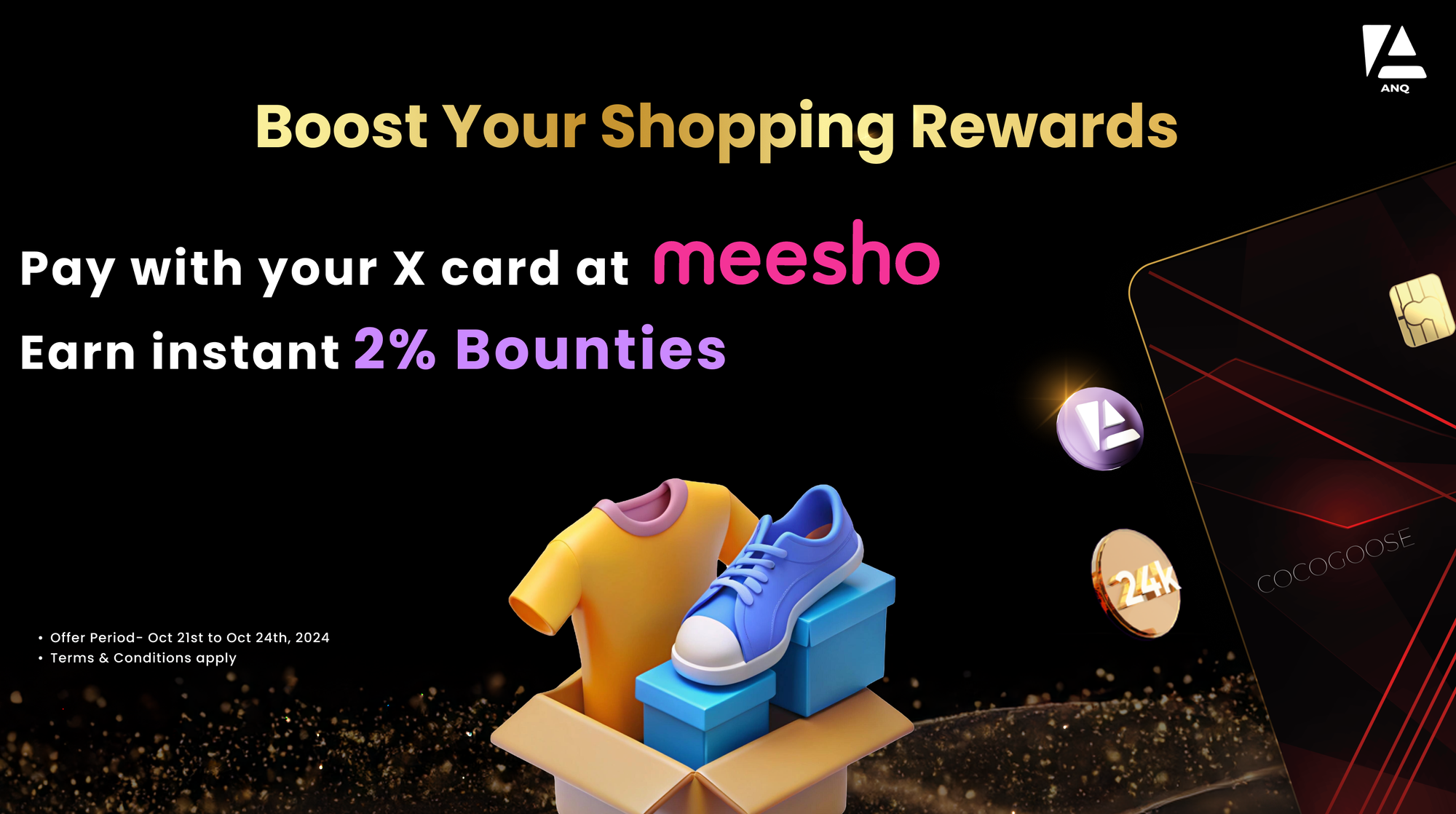 Boost Your Shopping Rewards: 2% Instant Bounties on Meesho!