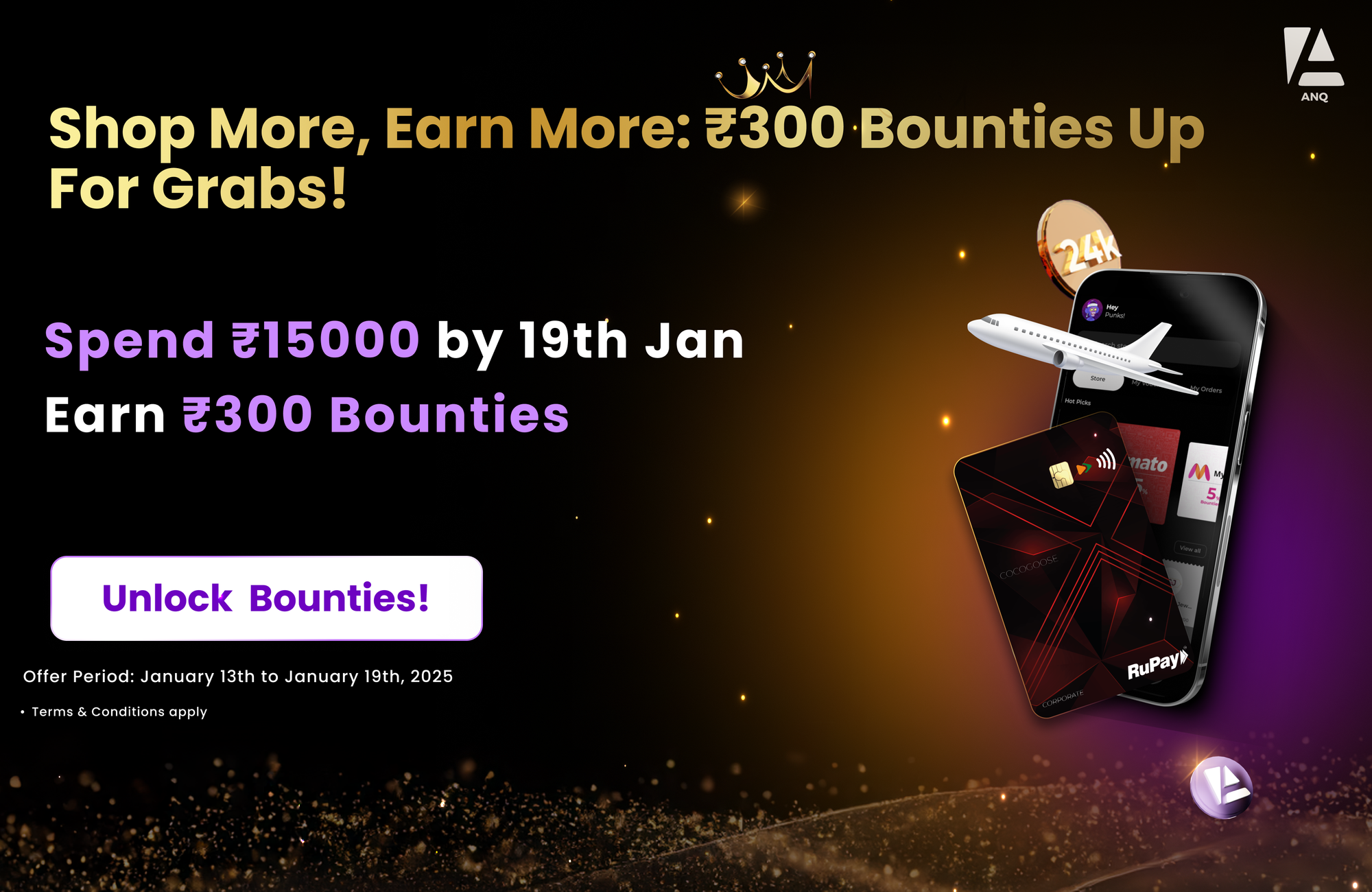 Shop More, Earn More: ₹300 Bounties Up for Grabs!