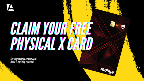Claim your free physical X Card