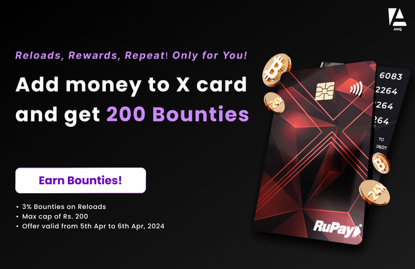 Reloads, Rewards, Repeat: 3% Bounties!