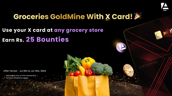 Grocery Goldmine: Rs. 25 Bounties!🛒💳