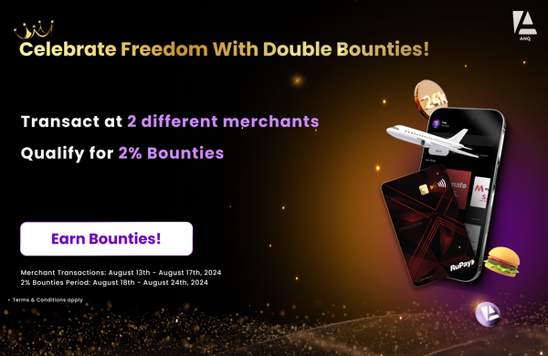 Celebrate Freedom with Double Bounties!