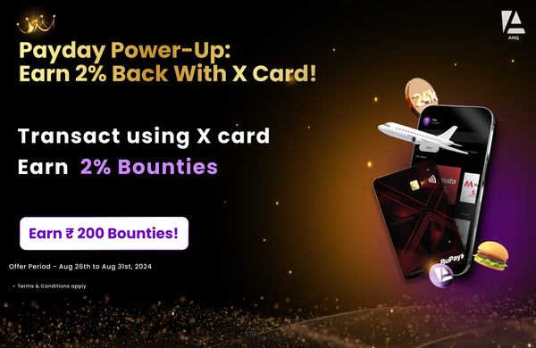 Payday Power-Up: Earn 2% Back with X Card!