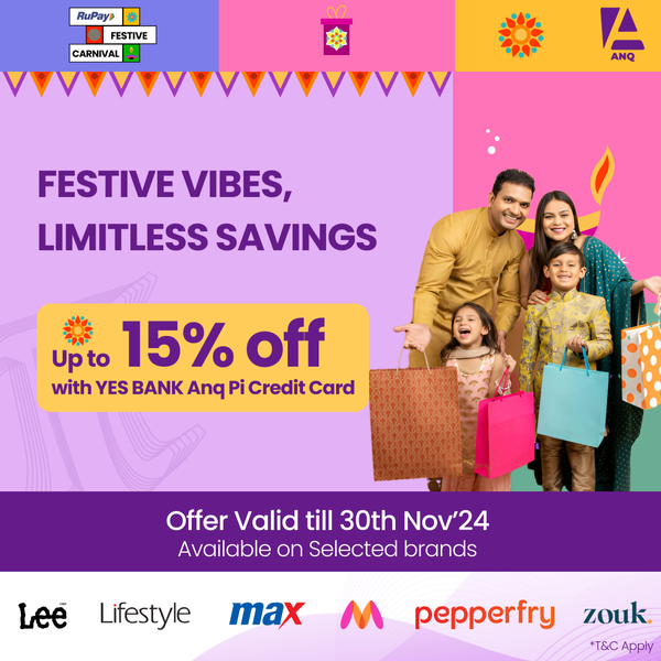 Festive vibes, Limitless savings!