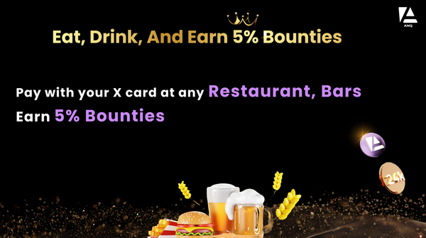 Eat, Drink, and Earn Big: 5% Bounties on Restaurants, Bars