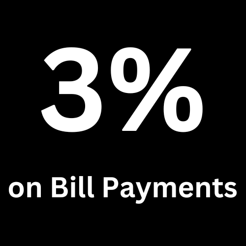 Earn 3% bounties on Your Bill Payments