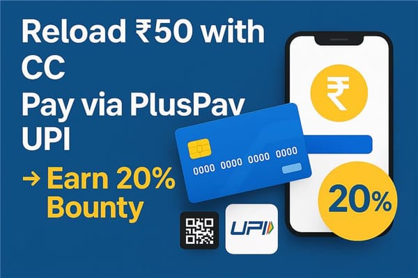 💳 Credit Card Reload Offer on AnqPlus!